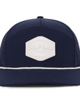 Navy Hex Tradesman Waterproof Hat