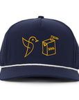 Navy Birdy Juice Signature Waterproof Hat