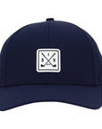 The Links Navy Low Pro Waterproof Hat