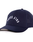 Navy Golf Sucks Low Pro Waterproof Hat