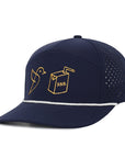 Navy Birdy Juice Tradesman Waterproof Hat