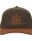Olive Tree Tradesman Tee Holder Hat W/ Magnetic Ball Marker