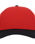 Stealth Red & Black Low Pro Waterproof Hat