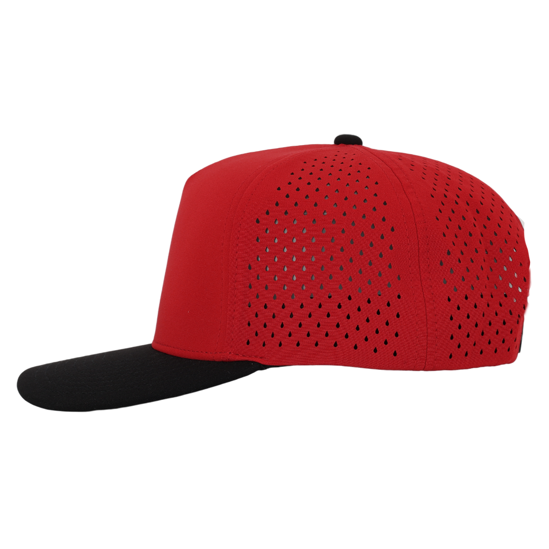 Stealth Red & Black Signature Waterproof Hat