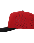 Stealth Red & Black Signature Waterproof Hat