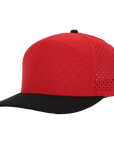 Stealth Red & Black Tradesman Waterproof Hat