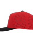 Stealth Red & Black Tradesman Waterproof Hat