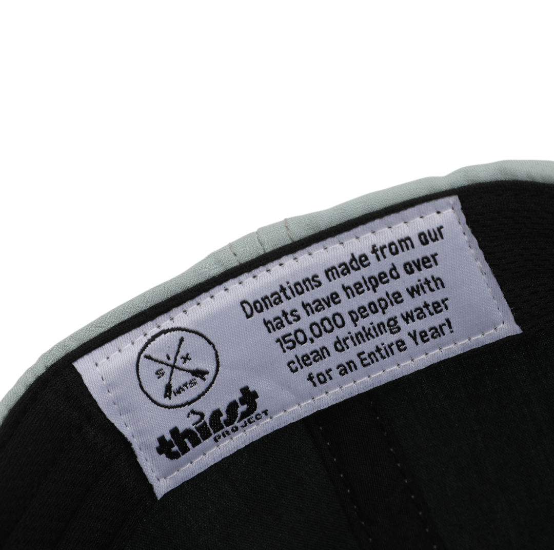 Stealth Seafoam Green Low Pro Waterproof Hat