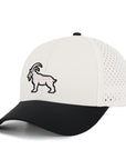Tan & Black Goat Low Pro Waterproof Hat