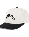 Tan & Black Golf Sucks Signature Waterproof Hat