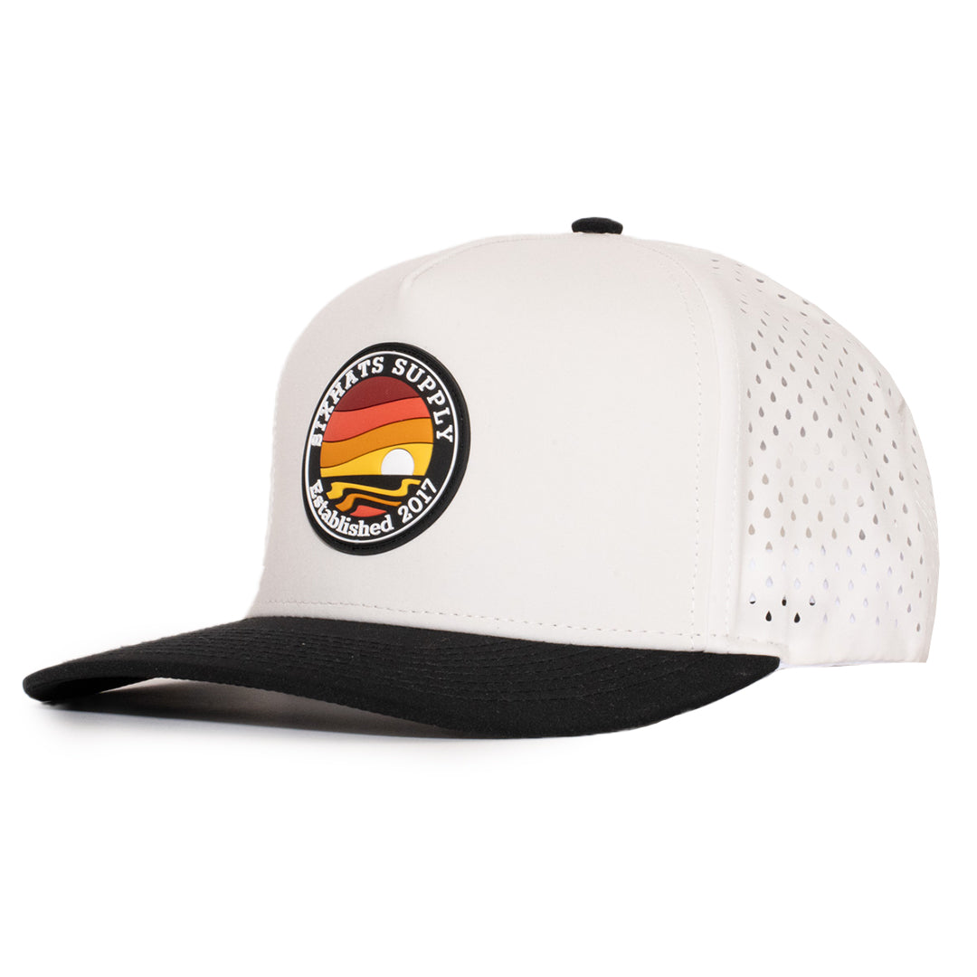 Tan & Black Horizon Signature Waterproof Hat