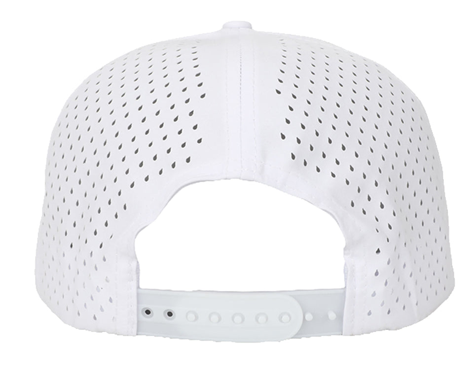 White Hex Tradesman Waterproof Hat