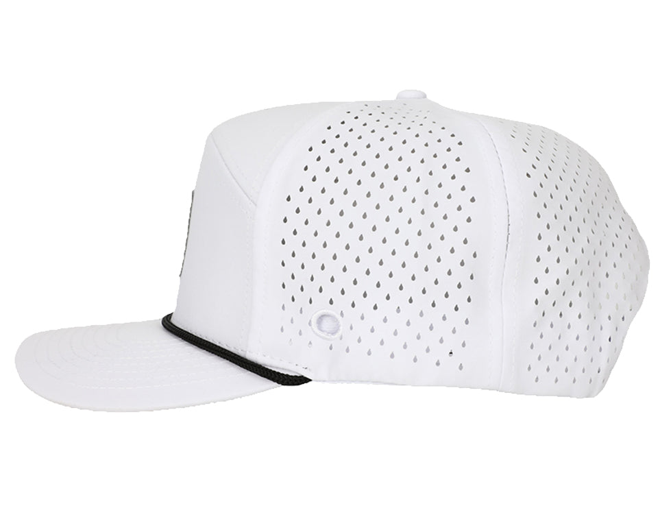 White Horizon Tradesman Waterproof Hat