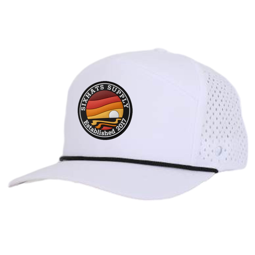 White Horizon Tradesman Waterproof Hat
