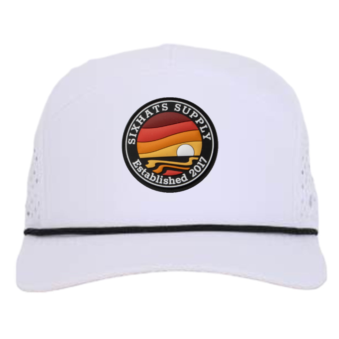 White Horizon Tradesman Waterproof Hat