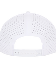 Stealth White Low Pro Waterproof Hat