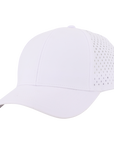 Stealth White Low Pro Waterproof Hat