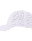 White 19th Hole Low Pro Waterproof Hat