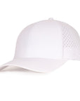 Stealth White Low Pro Waterproof Hat