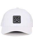 The Links White Low Pro Waterproof Hat