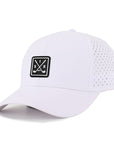 The Links White Low Pro Waterproof Hat