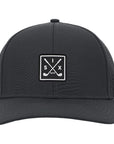The Links Charcoal Low Pro Waterproof Hat