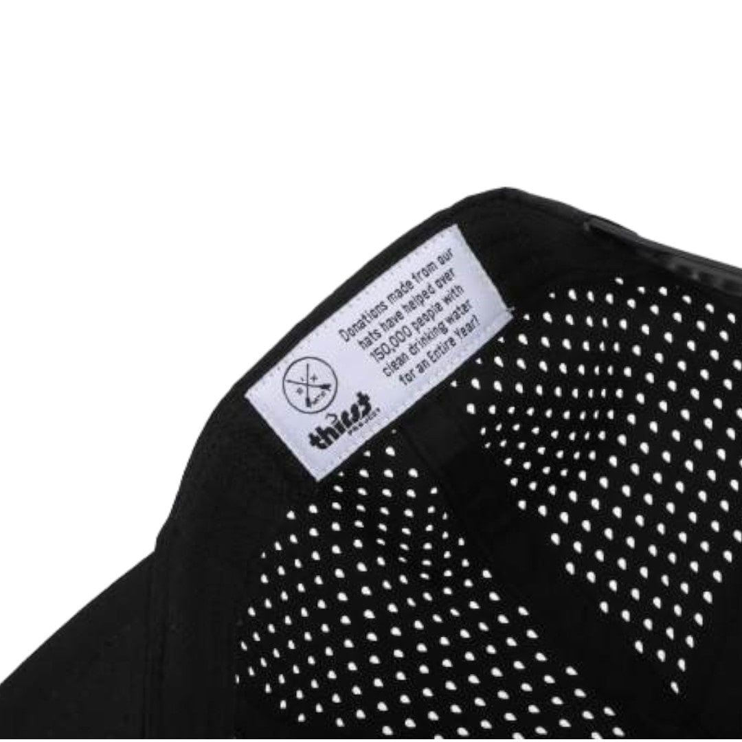 Black Raccoon Tradesman Waterproof Hat