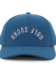 Atlantic Blue Golf Sucks Low Pro Waterproof Hat