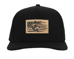 Black American Fish Signature Waterproof Hat