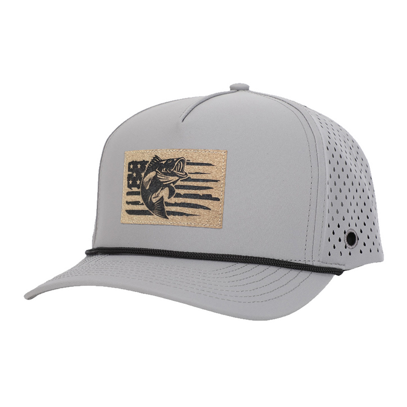 Grey American Fish Signature Waterproof Hat