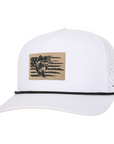 White American Fish Signature Waterproof Hat