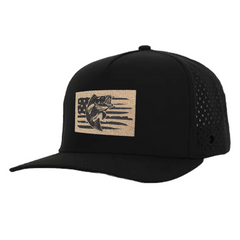 Black American Fish Signature Waterproof Hat