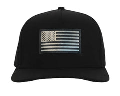 Black American Flag Signature Waterproof Hat