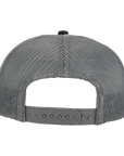 Stealth Black & Charcoal Mesh Low Pro Waterproof Hat