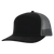Stealth Black &amp; Charcoal Mesh Tradesman Waterproof Hat