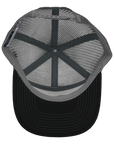 Black & Charcoal Raccoon Mesh Tradesman Waterproof Hat
