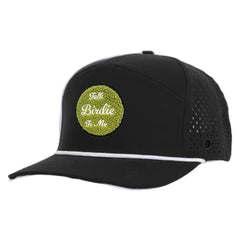 Black Talk Birdie To Me Tradesman Waterproof Hat