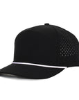 Black_Tradesman_hat_six_hats_supply_waterproof_caps sweat proof baseball hats