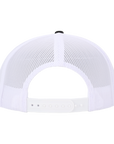 Stealth Black & White Mesh Signature Waterproof Hat