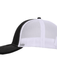 Black & White 19th Hole Low Pro Waterproof Hat
