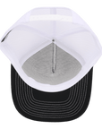 Black & White Mesh 19th Hole Signature Waterproof Hat