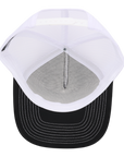 Stealth Black & White Mesh Signature Waterproof Hat
