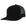 Black plastic mesh signature cap waterproof and sweat proof hat Six hats Supply