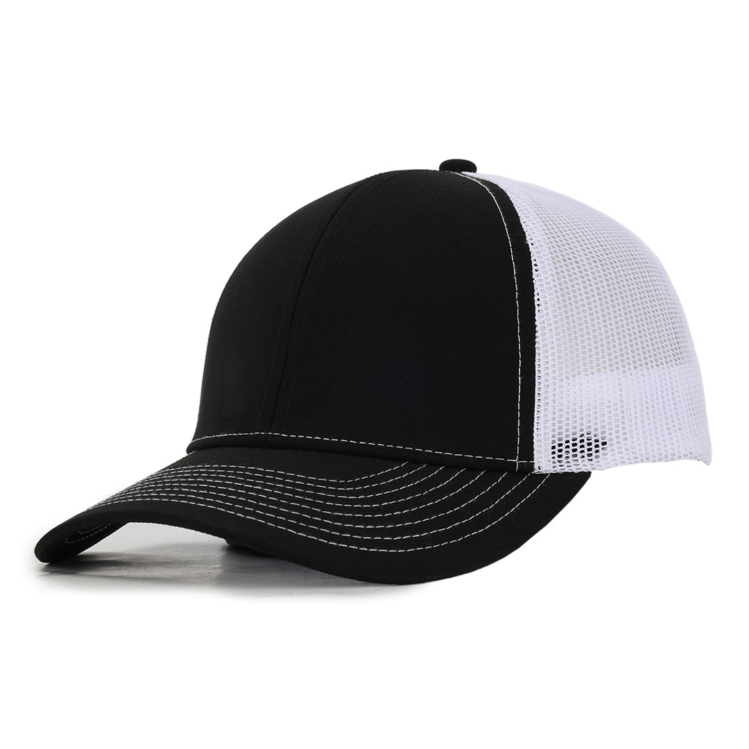 Black &amp; White Mesh Low Pro