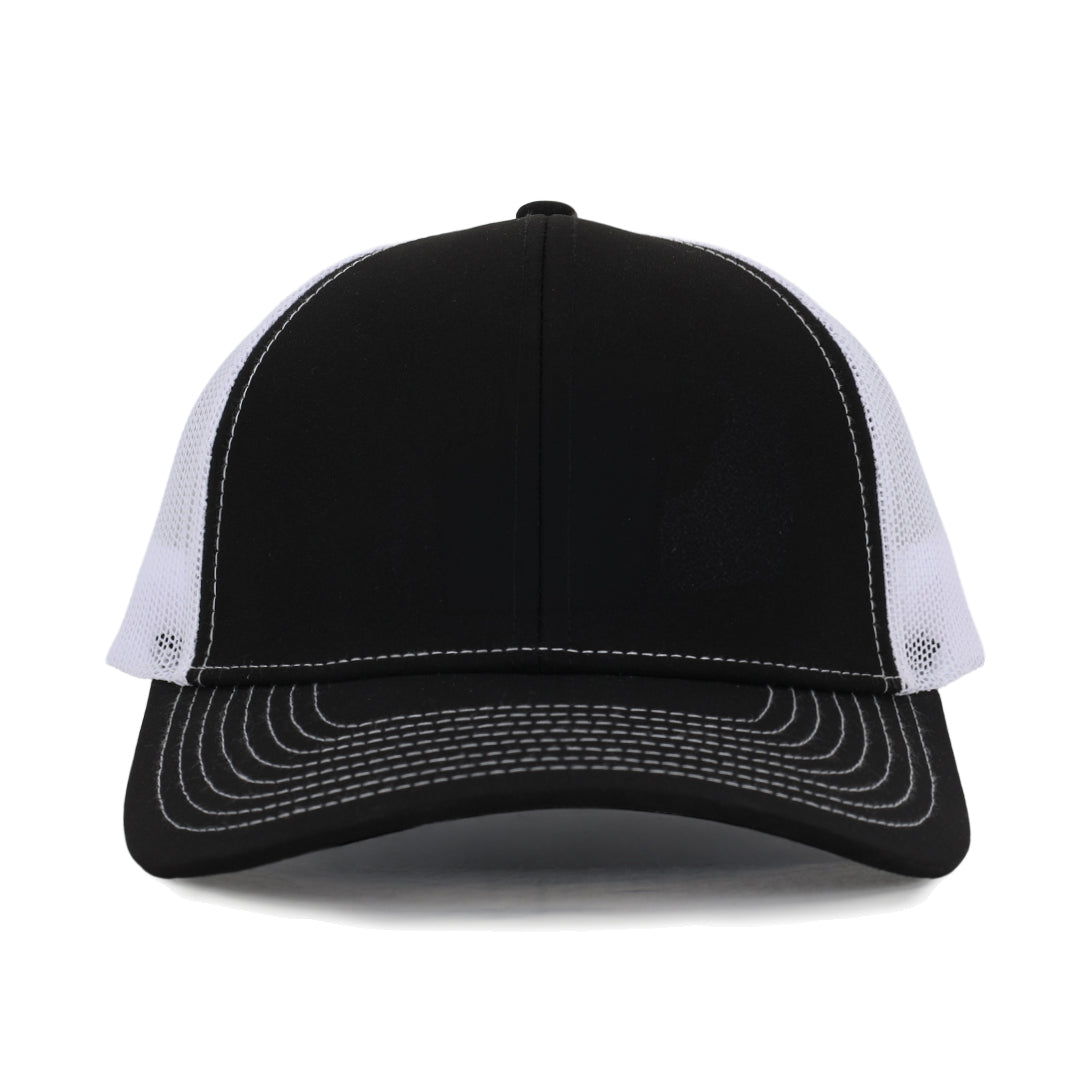Black &amp; White Mesh Low Pro