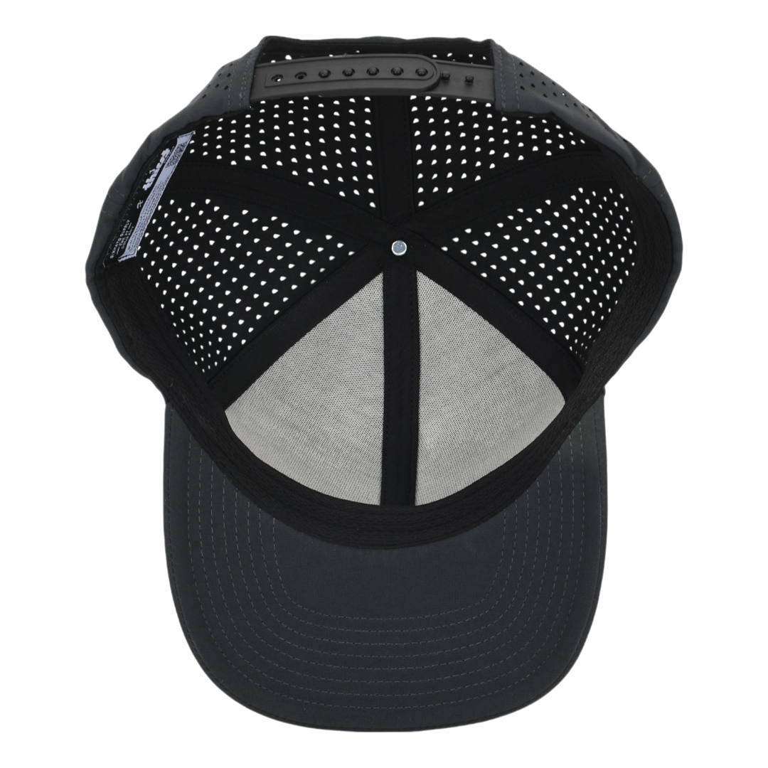 Stealth Charcoal Low Pro Waterproof Hat