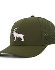 Forest Green Goat Low Pro Waterproof Hat