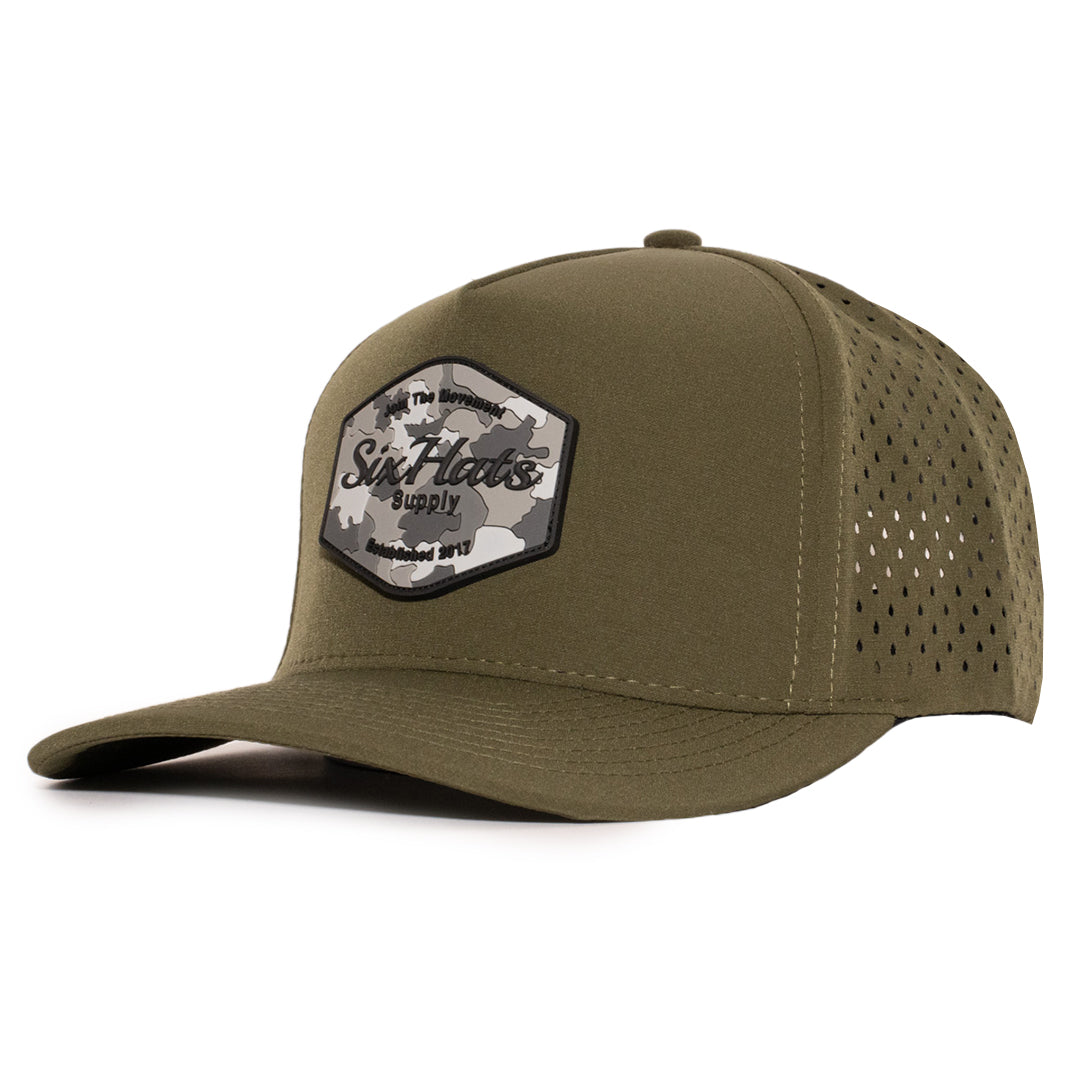 ウェア Creek Angler's Device Logo cap Green NFL Sideline 2025 Philadelphia Eagles Green 9SEVENTY Trucker