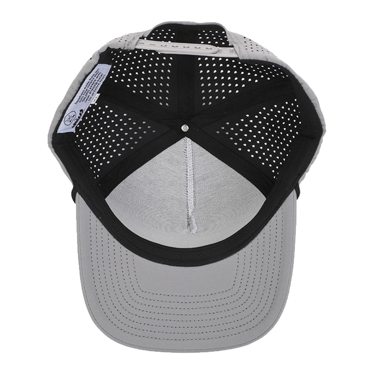 Grey Hex Signature Waterproof Hat – sixhatssupply