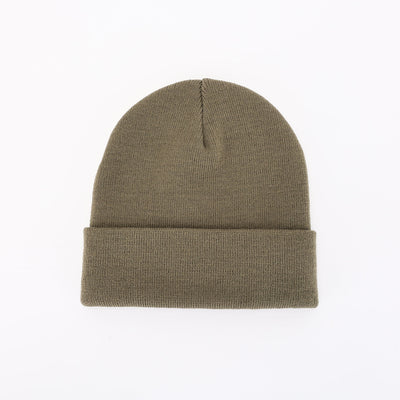 Olive Folding Beanie